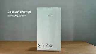 Газовый настенный котел WertRus24FF(кВт) Обзор Иранского газовый турбированного котла для отопления