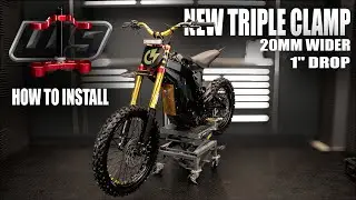 New Triple Clamp for Fast Ace Front Suspension (Warp 9)