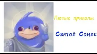 Лютые приколы.Святой Соник .