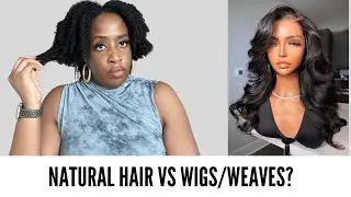 WHY I WAS HIDING MY THICK NATURAL 4C HAIR UNDER WIGS/WEAVES? THE REAL REASON BLACK WOMEN WEAR WIGS
