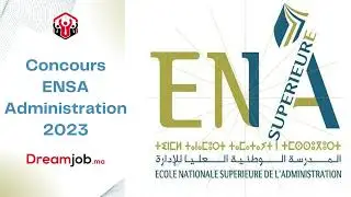 Concours ENSA Administration 2023 (50 Postes)