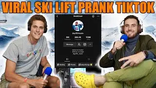 How Hilarious Ski Lift Pranks Gave This NJ TikTok Star Almost 1 Million Followers ft. Griffin Laszlo