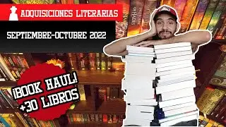 Bookhaul Septiembre Octubre 2022 (Los libros que conseguí)