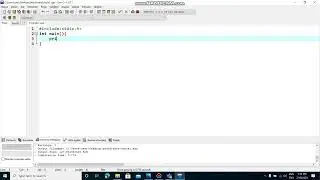 Hello in C language 