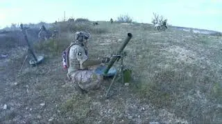 Страйкбольная игра "Кубок Командующего войсками ЮВО" миномётная стрельба