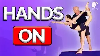 Get Your Hot Yoga Game On POINT With Standing Bow Pose! | Teacher Assists
