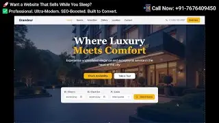 Luxury Hotel Website Design | Increase Direct Bookings