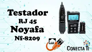 Testador de Cabo De Rede Rj45 Noyafa Nf-8209