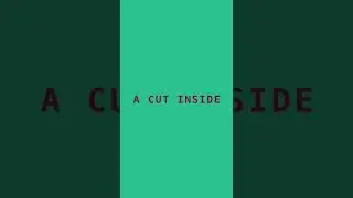 "A Cut Inside" out this Wednesday, 9.7.22 #UTMS #Shorts