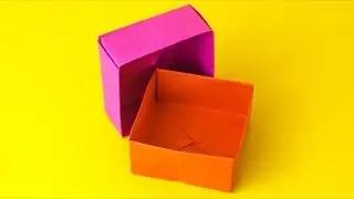 folding box ❤ giftbox out of paper ❤ origami instructions