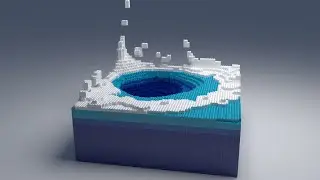 Lego Ocean Fluid Effect Test