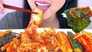 ASMR MY FAVORITE KIMCHI PLATTER | ASMR Phan