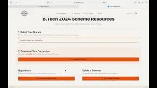 How to Download KTU Syllabus for Any Stream & Semester | Step-by-Step Guide (2025)