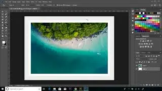 Adding borders and a drop shadow to your images in Adobe Photoshop