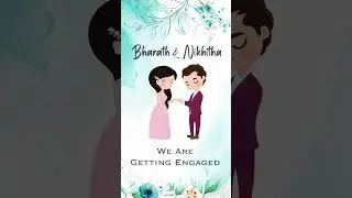 Engagement invitation WhatsApp video contact 9246060666