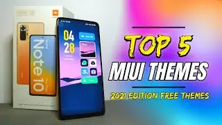 Top 5 Best Miui 12 Themes 2021 | Poco and Redmi Devices | Temas Miui 12