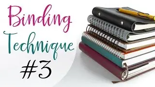 Tecnica Rilegatura album #3 - ENG SUBS Album binding technique #3