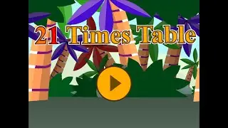 Numberblocks - 21 Times Table | Gameplay (mobile-friendly!) (link in description)