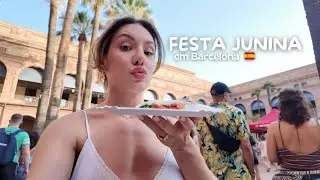Barcelona vlog l festa junina, bicicletas & muita lombra