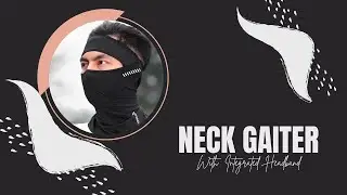Neck Gaiter with Integrated Headband – Myanmar