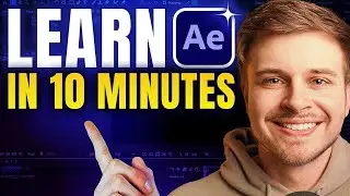 Learn After Effects in 10 minutes - Beginner Tutorial