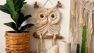 DIY: Easy Macrame Owl 🦉 2024
