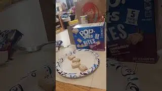 pop tart  cinnamon roll bites    review at king spooers