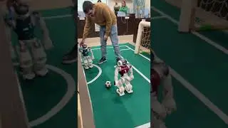 Robot Calciatori: esempio di passaggio