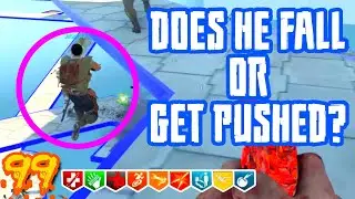 Does He Fall or Get Pushed???
