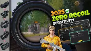 World Best Sensitivity Settings 🔥 For All Mobile Non Gyro And Gyroscope ✅ | PUBGM/BGMI | 2025