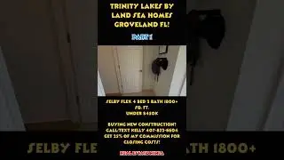 Trinity Lakes By Land Sea Homes In Groveland FL. Shelby Model New Construction Tour Part 1.