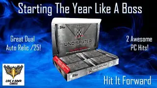 2021 Topps WWE Undisputed - Legend Dual Auto Relic /25!  2 Great PC Autos!  Hit it Forward!