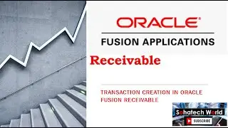 Creating Receivable Transaction in Oracle cloud Fusion || Difference between fusion & R12 -Session 2