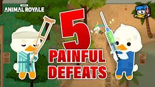 5 Defeats That Will BREAK YOUR HEART 💔 | Super Animal Royale | LiamxF | #sar
