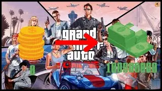 GTA 5 Online 1-100000000 Dollars F2P Ep 1