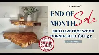 🚀 End of Month Sale! Wooden Floating Shelves – Premium Wall Décor for Homes & Offices – Shop Now! 🎉