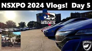NSXPO 2024 Day 5 Vlog!  Fort Worth, Grapevine, and Scenic Drive (Social day 1)