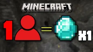 Minecraft But 1 Viewer = 1 Diamond! (ROAD TO 7K)