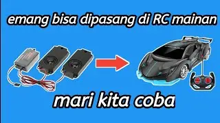 cara pasang engine sound di mobilan mainan anak