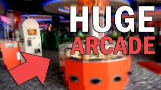 THE BIGGEST ARCADE IVE EVER SEEN