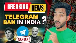 Big Breaking News 😭 Telegram Ban In India ? Telegram Alternative App | Telegram CEO Arrested
