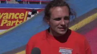 Monster Jam - World Finals 2010 - Monster Truck Track Designer Talks Paint Job