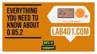 Everything you need to know about the Flipper zero FIRMWARE UPDATE 0.85.2 - NFC-V support!