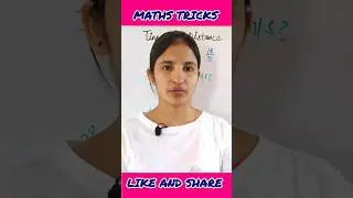 Time and distance #shorts #shortvideo  #mathsbypariksha #arithmetic