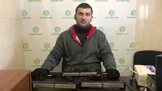 LED стробоскоп 2 секции 12В/24В + пульт, 14 вариантов вспышки