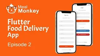 Flutter Food Delivery App Episode 2 - Signup & Login Screen - Flutter Speed Code