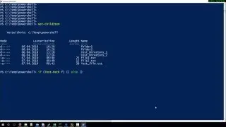 How to check if Directory exists in Powershell
