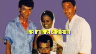 SOWTU RAXMA IYO CODKII AL FANAAN YAXYA XAJI C. WELI