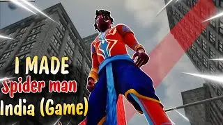 I Made *INDIAN* Spiderman Open World Game For All - Your Also Download & Play