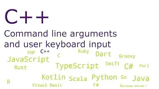 C++ - Command line arguments and user keyboard input